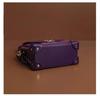 Women's Luxury Purple Crossbody Handbag - Elegant Commuter Style