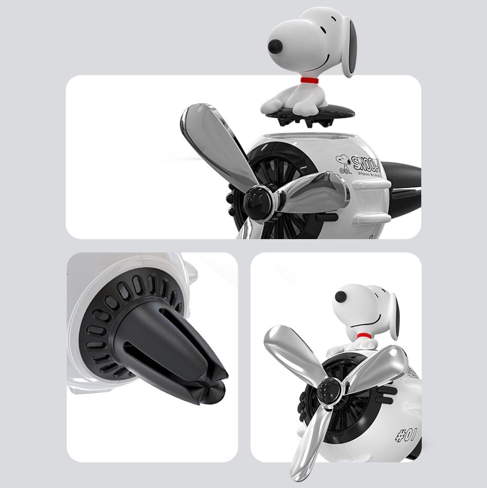 Snoopy Car Decoration, Car Air Conditioner, Car Decoration, Cute, Interior Clip, Easy Installation, For