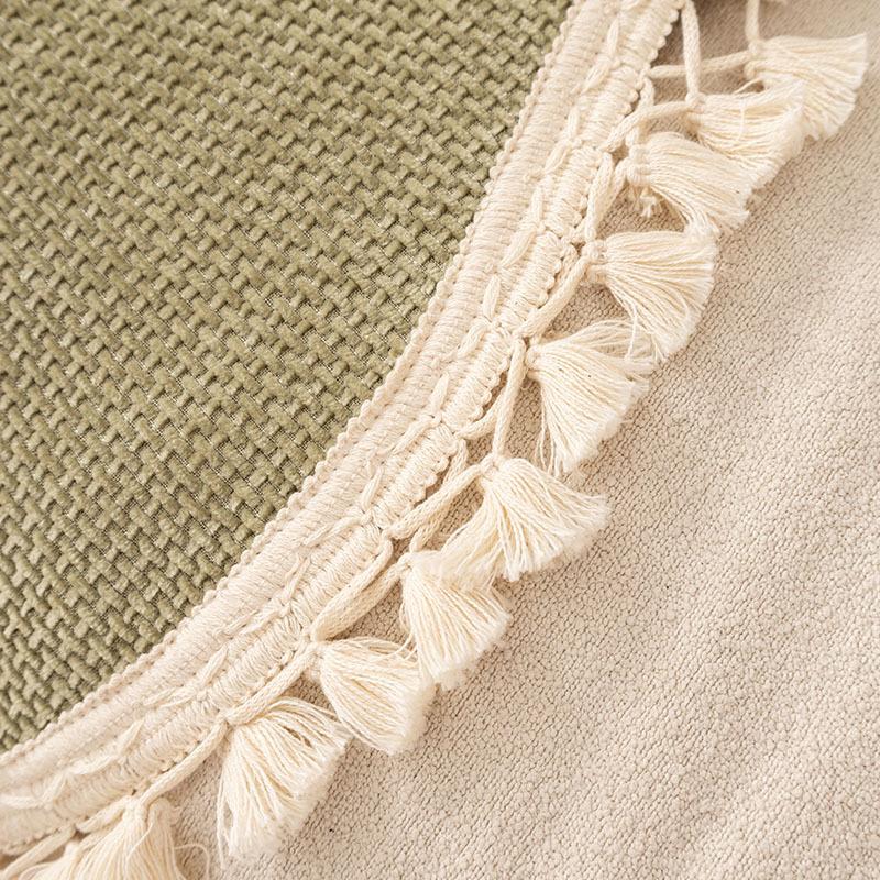 Special-Shaped Irregular Sofa Cushion  New Chenille Straight Row Seat Cushion Four-Season Universal Non-Slip Cover Cover Cloth Towel