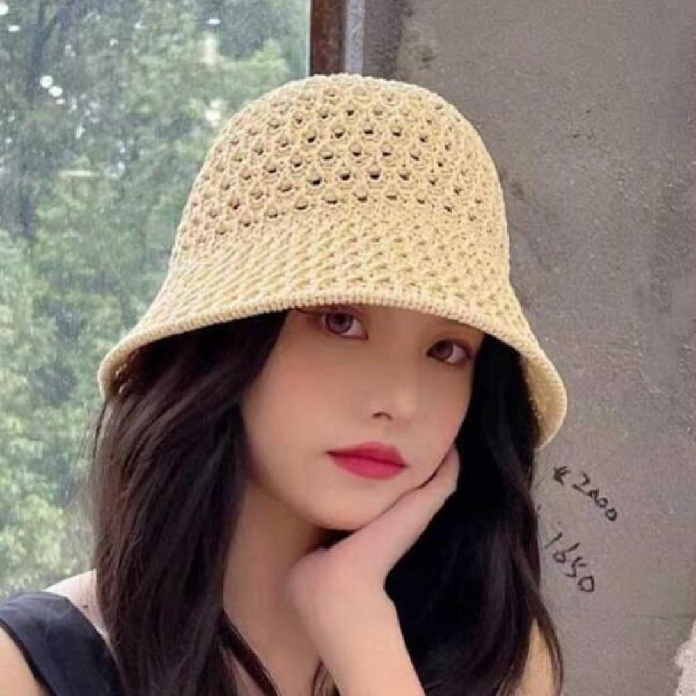 Ditjoel Women S Summer Cool meSh Bucket Hat Straw Hat New arrivalS Open Run