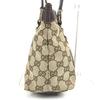 GUCCI 141471 GG Handbag Tote Bag Shoulder Bag GGCanvas/Leather Beige/Dark brown