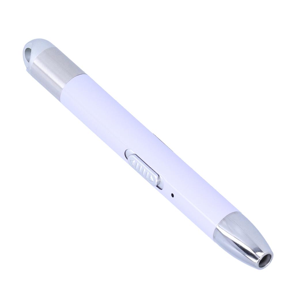 Pen with Light Head USB Rechargeable   Craft Tools  Stitch Accessories(Taro Purple )