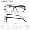 Turzing Spring Hinge Reading Glasses for Men Women Diopter 0 600 Prescription Eyewear Comfortable Lightweight