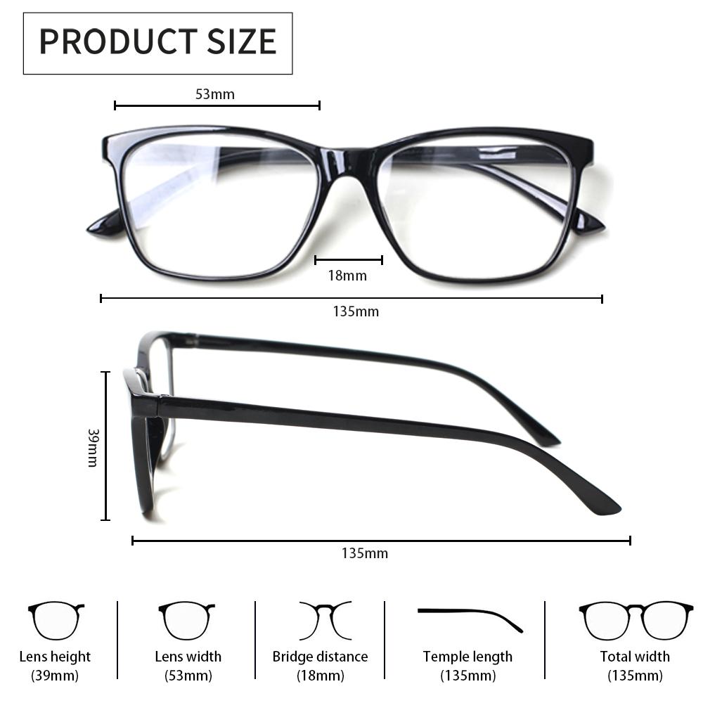 Turzing Spring Hinge Reading Glasses for Men Women Diopter 0 600 Prescription Eyewear Comfortable Lightweight