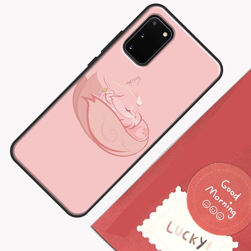Yae Miko Genshin Impact Phone Case For Samsung Galaxy S25 S26 Ultra S20 S21 S22 S23 S24 Plus S9 S10 S25 FE Cover Shell
