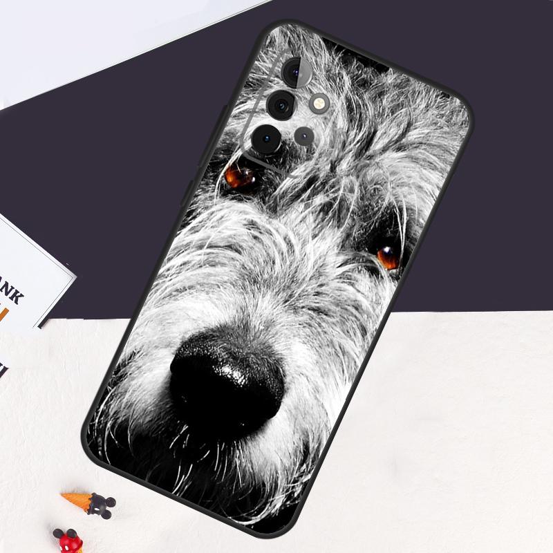 Irish Wolfhound Dog Case For Samsung Galaxy A05 A06 A26 A16 A56 A36 A22 A32 A52 A54 A34 A14 A55 A15 A53 A33 A35