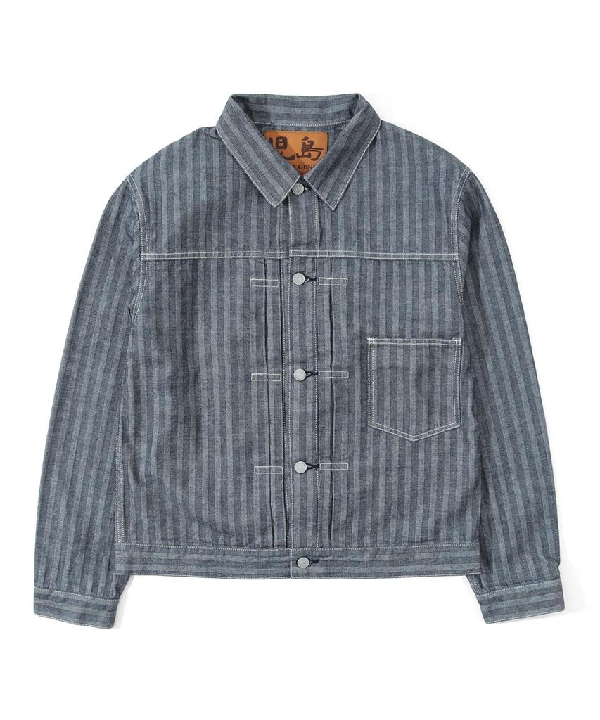KOJIMA GENES Herringbone Denim Jacket 1st Type RNB-5079 Alpha, XL