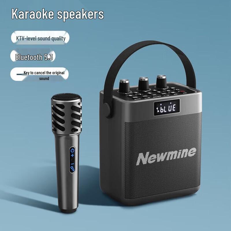 

Newman K519 Portable Bluetooth Karaoke Speaker