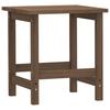 Vidaxl Adirondack Garden Chair with Table, Fir, Brown
