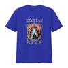Portas Band Logo T Shirt Gothic Fantasy Design With Serpents And Mysterious Portal Vintage Breathable Casual Graphic