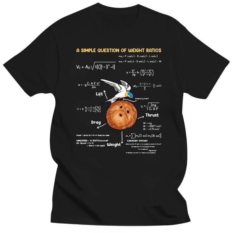 Mens TShirts A Simple Question Math Teacher Creative Monty Python Cotton T Shirt Unisex Tshirt Fitness Tees Tops Clothing