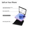 For Samsung Galaxy Z Flip7 5G Case Litchi Texture PU+PC Phone Cover with Screen/Lens Film