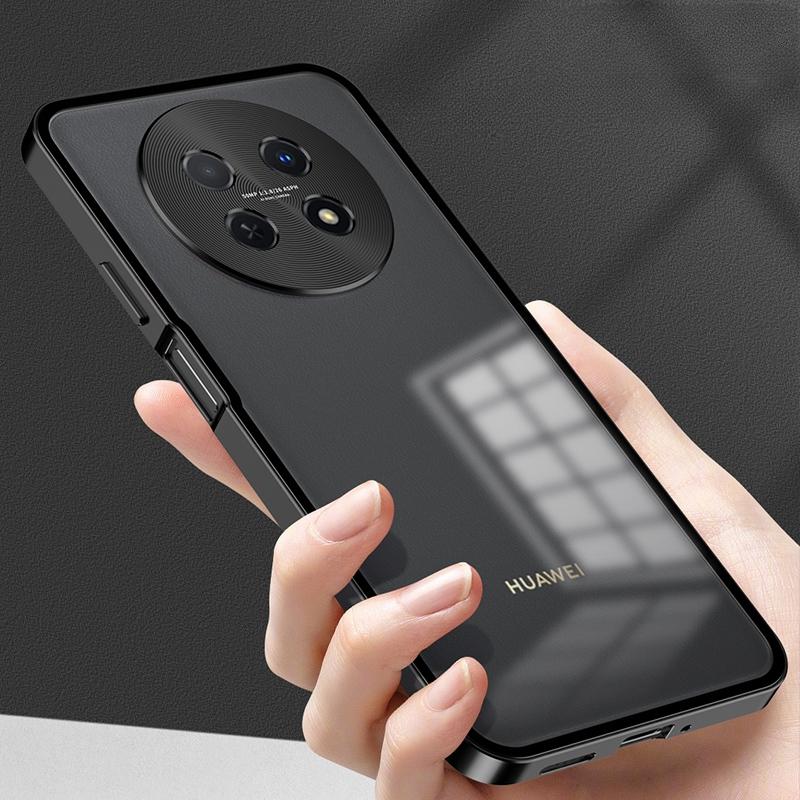 Shockproof Phone Case for Huawei Nova 12i Aluminium Alloy Metal Frame + Acrylic Back Cover Bumper for Huawei Nova 12s 12 Pro