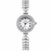 Retro Small Gold Spike Women'S Watch Versatile Fritillary Diamond-Encrusted Small Plate Quartz Waterproof Watch