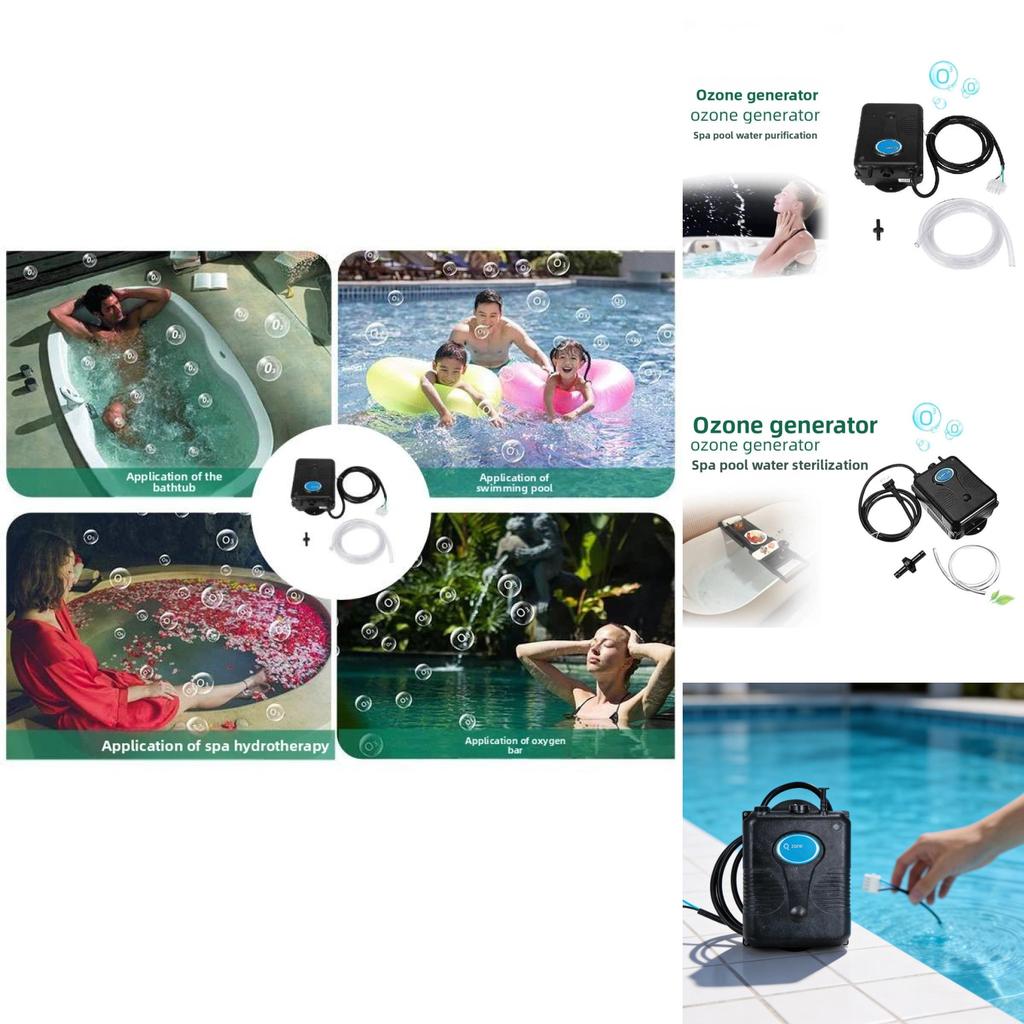 Generatore di Ozono per Spa Purificatore d'Acqua per Disinfezione Piscina Con Alimentazione AC220V