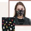 Shiny Crystal Masquerade Face Mask For Female Fashion Party Accessories Mouth Mask Popular Party Nightclub Jewelry Gift