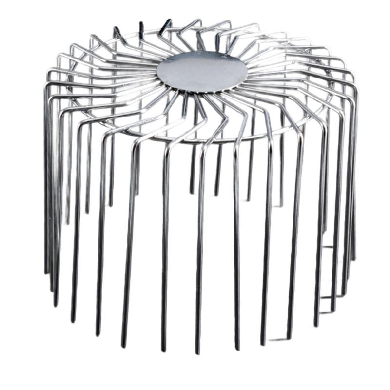 Stainless Steel Mesh Drain Pipe Protector Outdoor Balcony Drainage Cover Leaf Debris Trap Downpipe Strainer Enduring