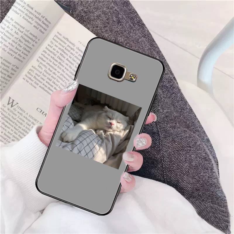 

Чехол для телефона с изображением милого кота для Samsung Galaxy A51 A50 A71 A21s A31 A41 A10 A20 A70 A30 A22 A02s A13 A53 5G, чехол Samsung A02 M02