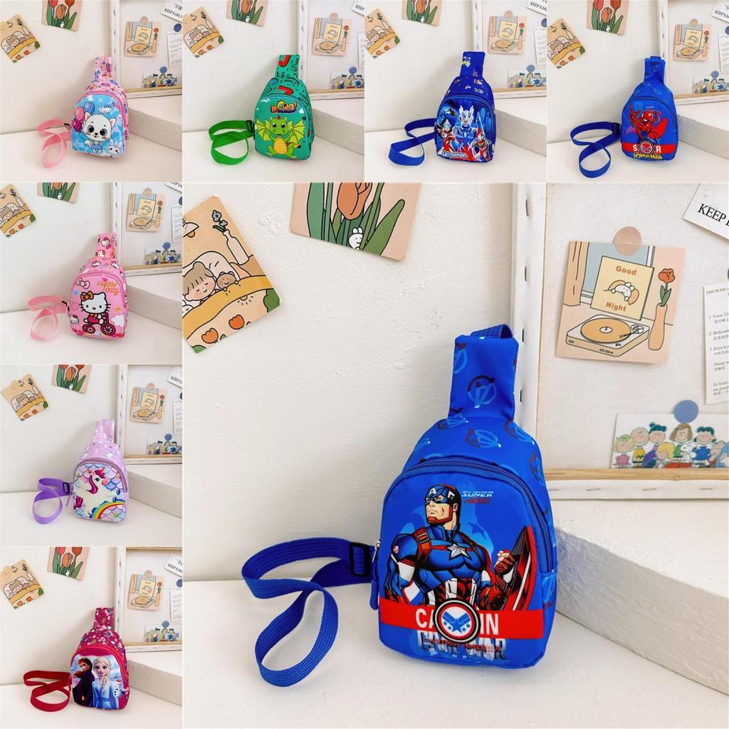 Hello Kitty Kids Backpack With Cartoon Print For Preschool Daily Use