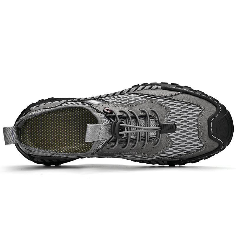 Men's Summer Mesh Breathable Casual Sneakers Thin Anti-Odor Wear-Resistant Lightweight Outdoor Sports Shoes Adult Footwear