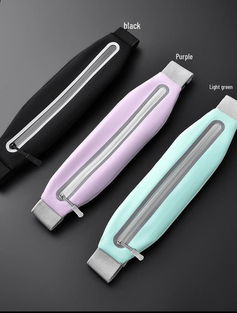 Unisex Waterproof Slim Running Belt: Multifunctional Phone Pouch for Outdoor Sports, Cycling, and Fitness