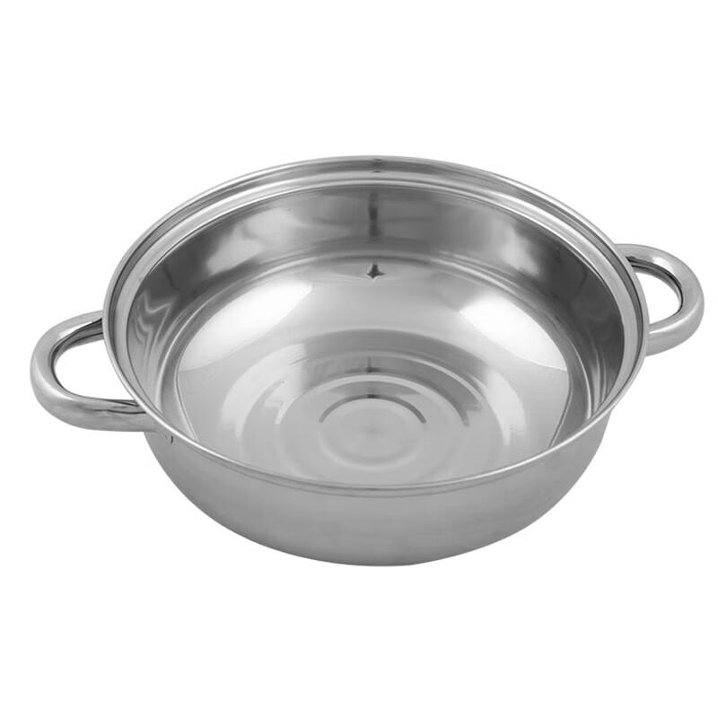 LUVHOO 410 Stainless Steel 2-Layer Steamer Pot 28cm