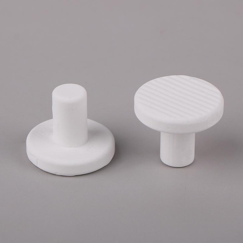 Fish Tank Coral Base T Shaped Aquarium Coral Support Ceramic Stand Plug Reproduction Base Coral Frag Rack