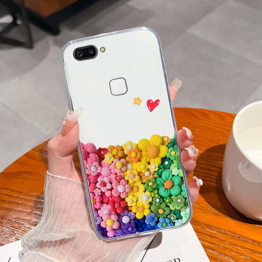 For Vivo X20 Plus X30 X60 X70 X80 Pro X50 Lite Phone Case Cute Panda Pattern Transparent Silicone Dustproof Protective Soft Back Cover For Vivo Casing