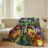 Adventure Cartoon B Ben 10 Blanket For Sofa Office Bed Plane Travel Sleep Read Relax Camping Soft And Warm