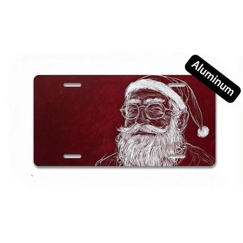 Motorcycle Souvenir License Plate, Metal Auto Wall Decor 15x30cm
