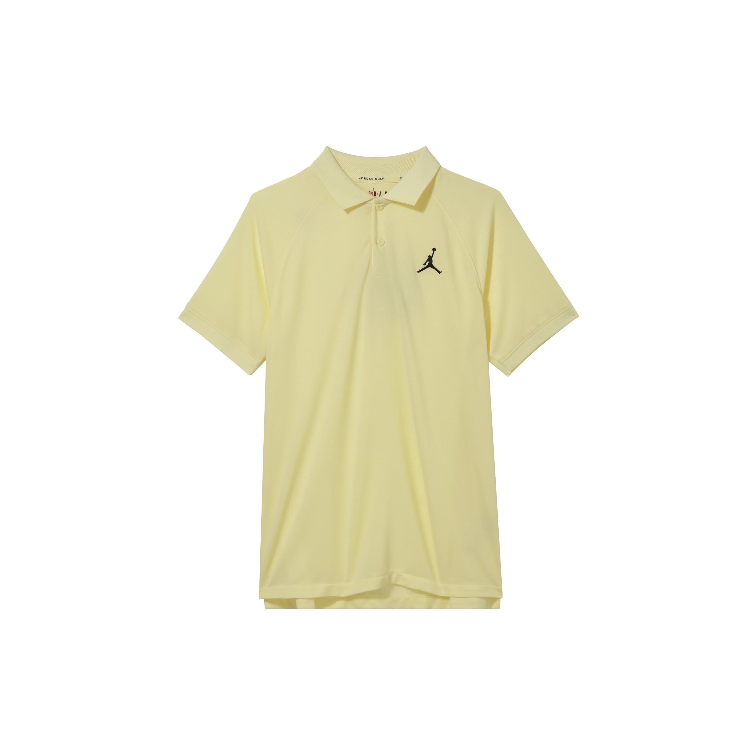 Air Jordan Dri-FIT Sport Golf Polo Shirt Yellow Men s DZ0541-706 XL