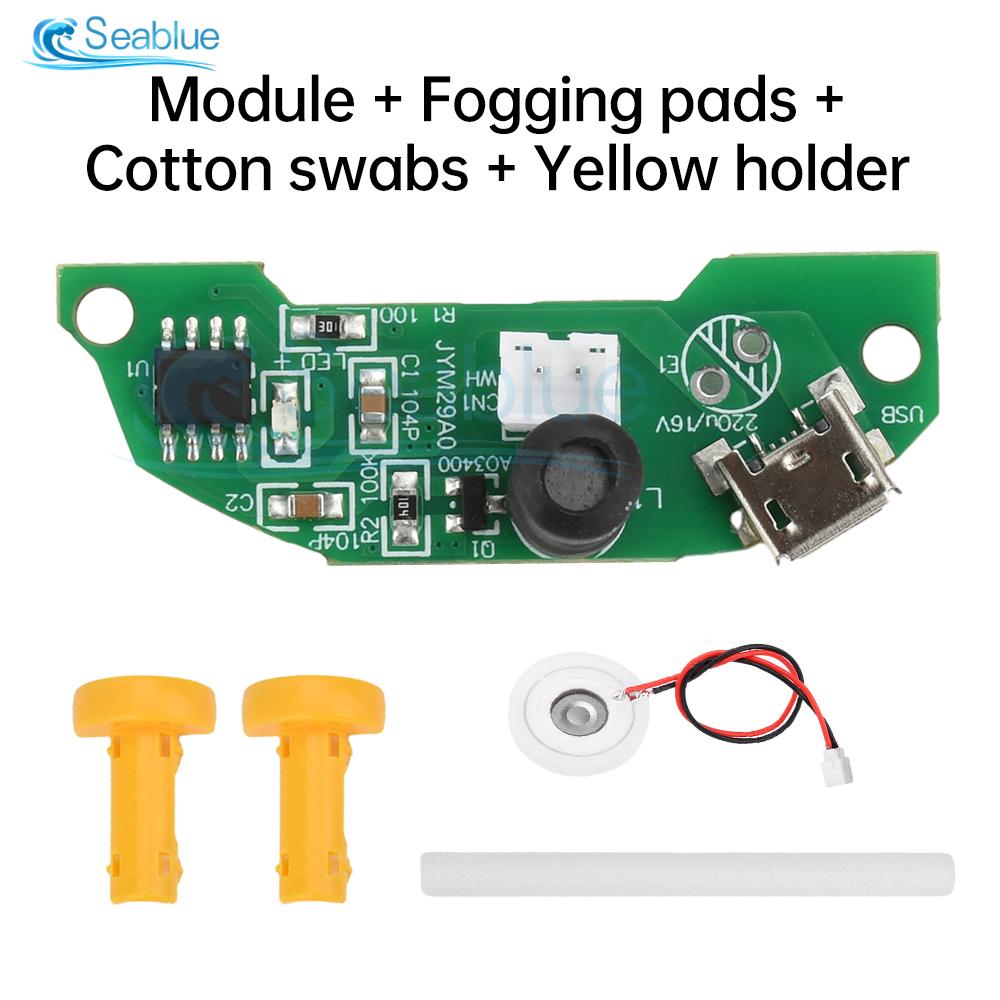 Humidifier Portable Fogger Atomization Big Mist Sprayer Motherboard Mini 5V New Kits Film Oscillating Mist Maker Micro USB