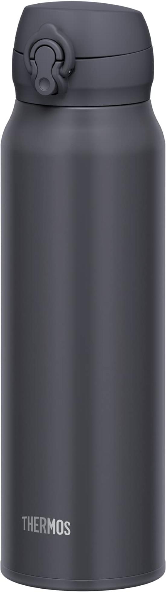 

Thermos Water Bottle Vacuum Insulated Mobile Mug 750ml Smoke Black JNL-756 SMB