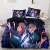 3D Anime Jujutsu Kaisen Satoru Gojo Christmas Gift King Twin Double Child Bedding Set Microfiber or Polyester Duvet Cover Set