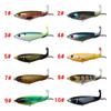 2 Pcs Fishing Bait High Quality 17g 10.5cm Lua Bait Floating Water Pencil Fishing Gear Fishing Bait (random)