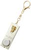 Pocket Watch Analog Snoopy Keychain Watch White Dial [Fieldwork] PNT019-2 Women's