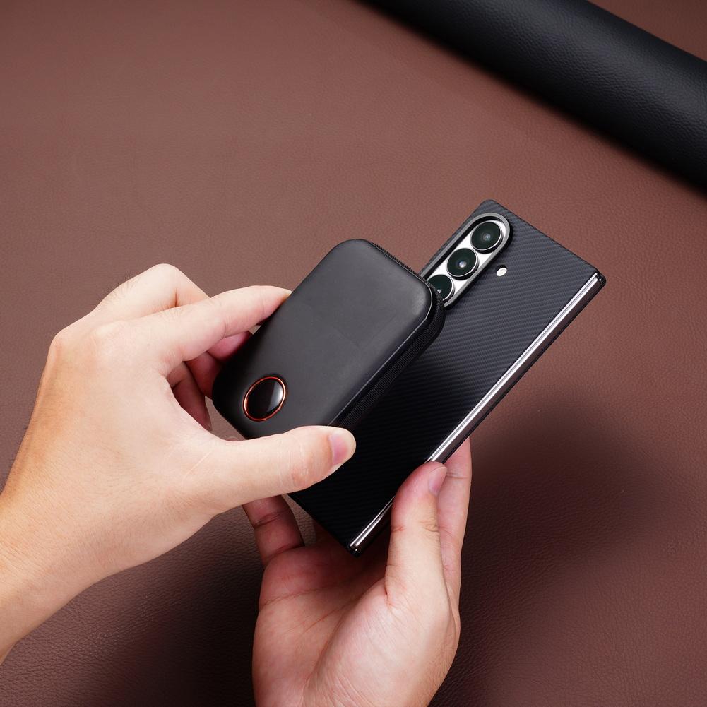 Carbon Fiber Built-in Strong Magnetic Wireless Charging Case For Samsung Z Fold 7 Galaxy Z Fold 6 5 4 3 Glass Protect Cover