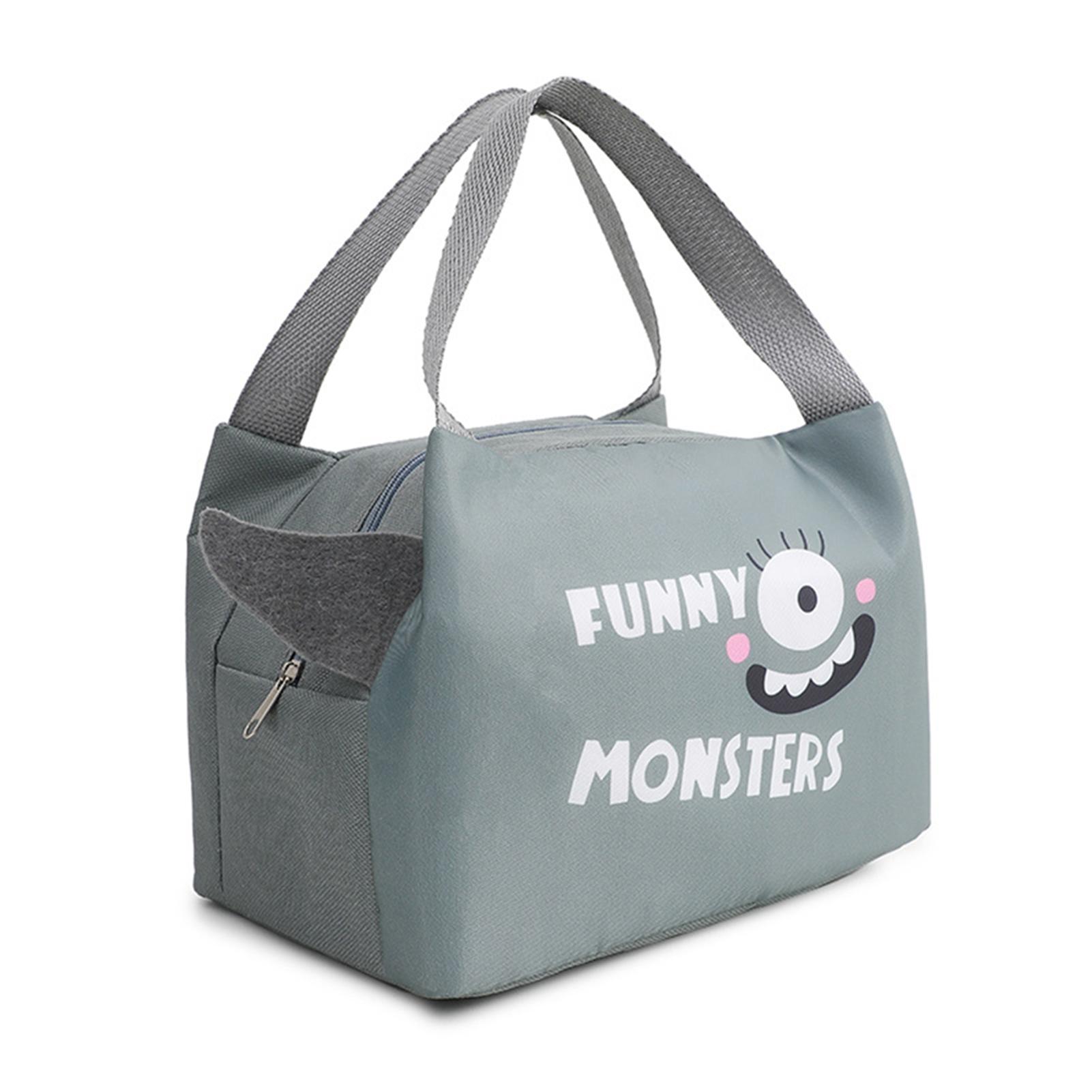 Thermal Lunch Tote Bento Bag With Handles For Work Or School Large Capacity 2780₽