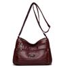 Large Capacity Shoulder Bag Women's Crossbody Bag Soft Leather Mother Bag