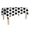 Soccer Birthday Party Decoration 10 Guest Disposable Dinnerware with Tablecloth Paper Plates Cup Napkin