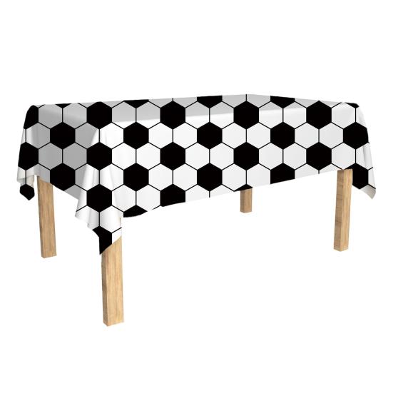 Soccer Birthday Party Decoration 10 Guest Disposable Dinnerware with Tablecloth Paper Plates Cup Napkin