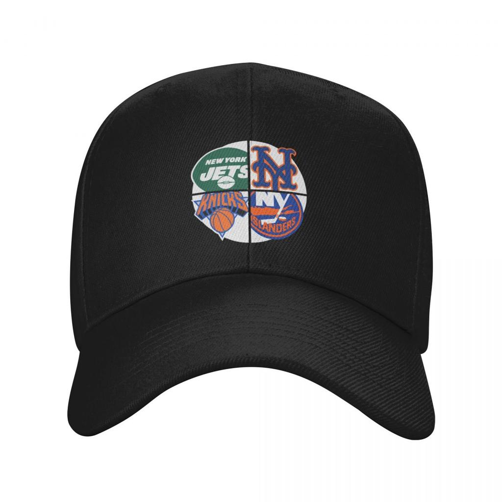 NY Sport Quad 4 Baseball Cap Hip Hop Golf Hat Man Fun Hats Unique Hats Men's Baseball Women's