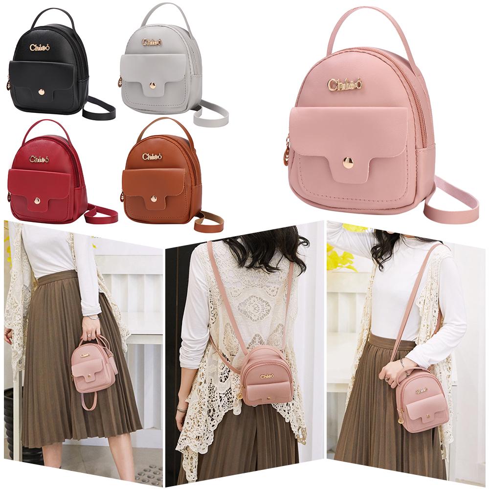 Buy Casual Women Teenage Girls Small Bagpack Mini Backpack Shoulder Bag