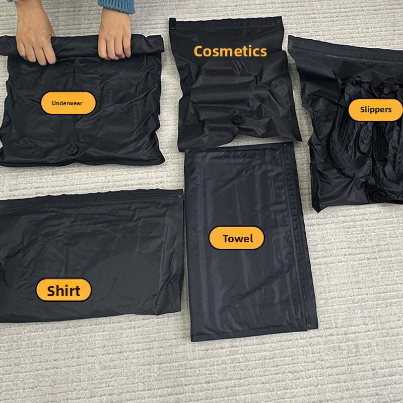 Professional Luggage Vacuum Compression Bag Reusable Vacuum Bag, Save 60% Space Travel Vacuum Sealed Bag storage bags