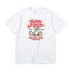 TOWN BREWERY American retro sports style bear cartoon printing pure cotton casual round neck short-sleeved T-shirt men