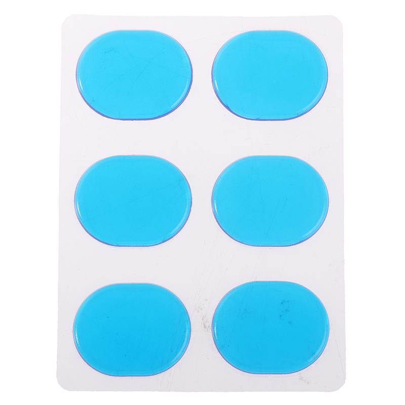 6Pcs Pieces Drum Damper Gel Pads Silicone Drums Silencer For Drums Tone Control Percussion Instrument Accessories