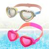 Kids Swim Goggles Cartoon Wide View Swim Diving Eyewear with Storage Case Adjustable Swimming Goggles Boys Girls Kids 4-14 Teens