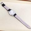 [USED] Working SEIKO ALBA AQUAGEAR rotating bezel leather watch 2084