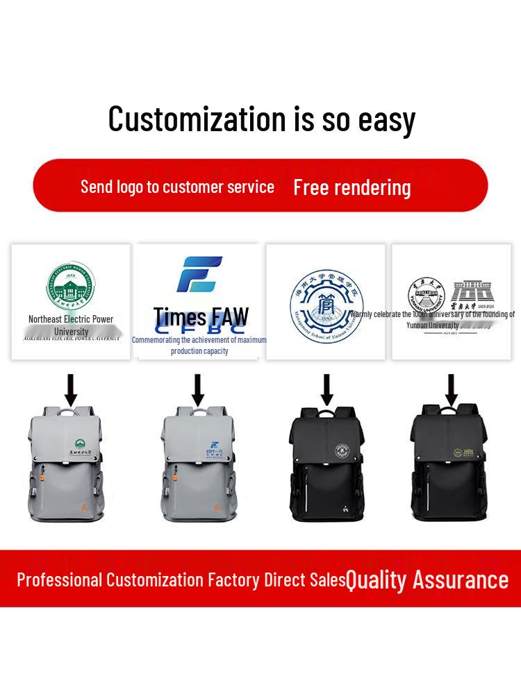 Men's Large Capacity Travel & Laptop Backpack - Casual College & Commuting School Bag