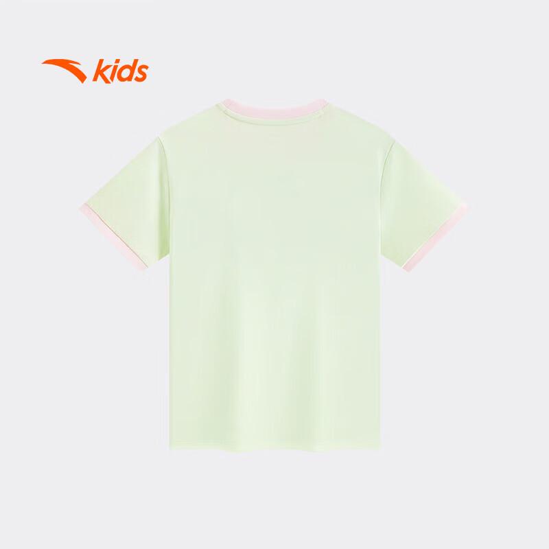 Anta Kids Girls' Breathable Bamboo Fiber Short-Sleeve T-Shirt A62626101